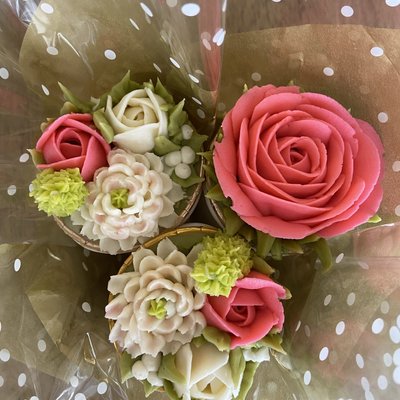 3 Cupcake Bouquet 