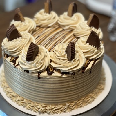 Peanut Butter Chocolate Cake 