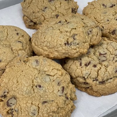 GLUTEN FRIENDLY Chocolate Chip Cookies - 1 Doz
