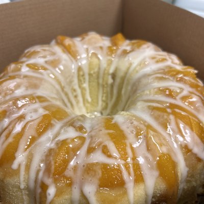 Peach Cobbler Poundcake 