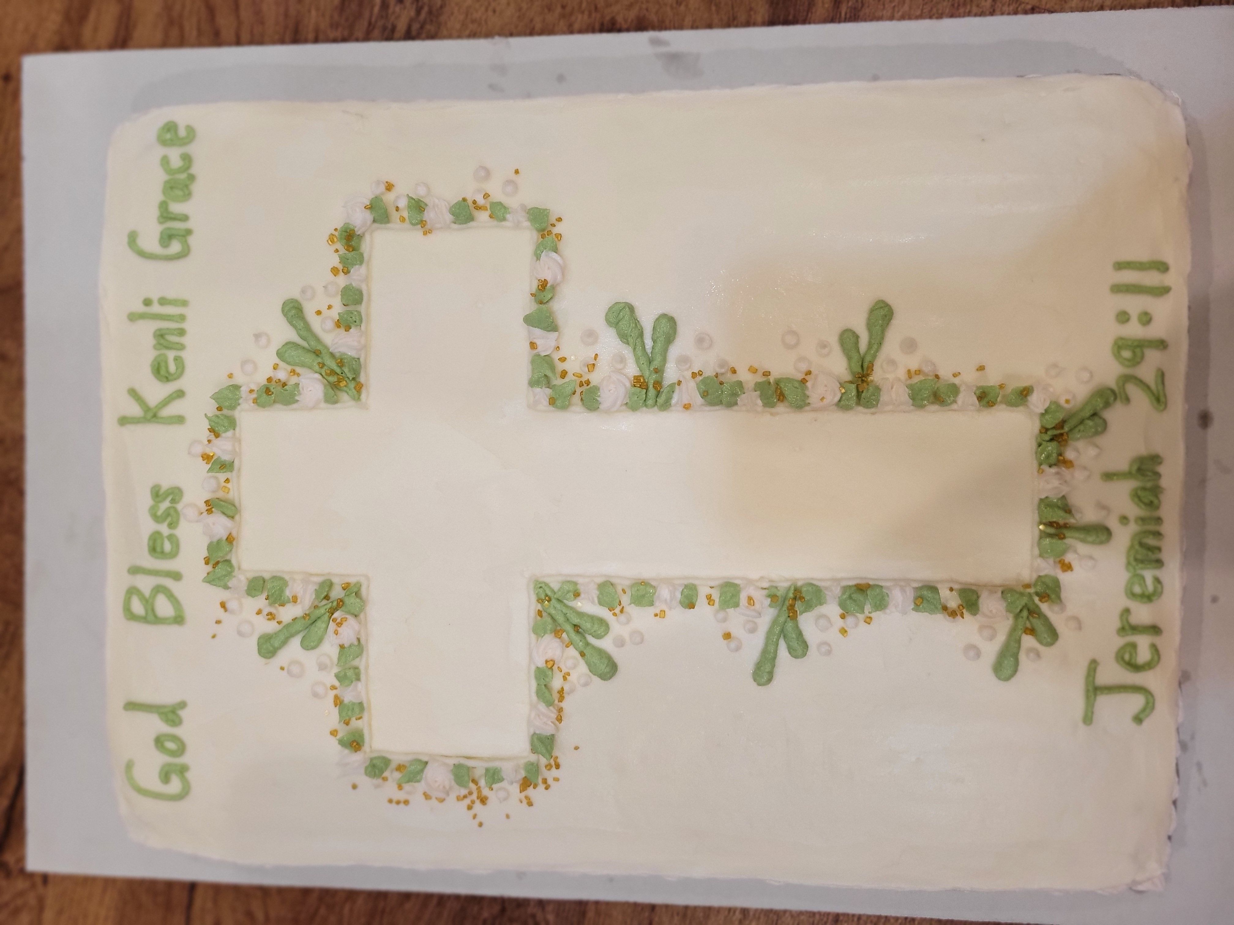 Custom Sheet Cake