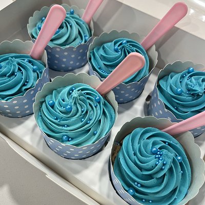 6-Pack Cookie Cupcake Box