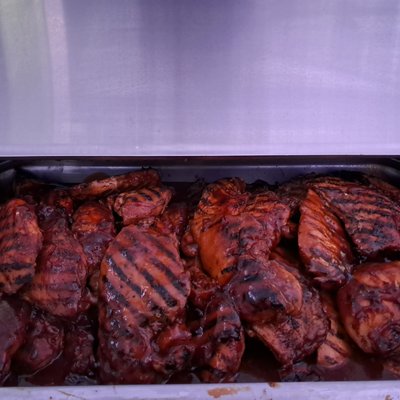 Grilled BBQ Chicken Breast (Full Sheet Pan)