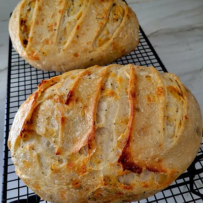 Italian Herbs Sourdough Loaf