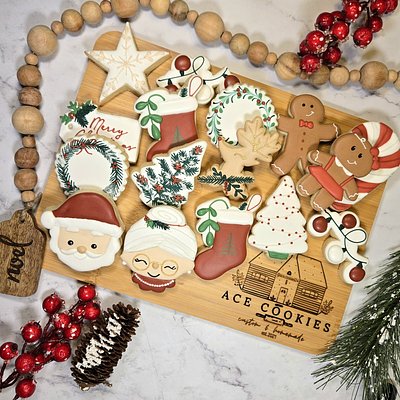 Christmas Dozen With Santa And Mrs. Claus