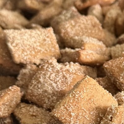 Cinnamon & Sugar Mini Sourdough Graham Crackers