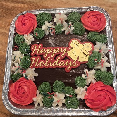 Christmas Brownie Tray