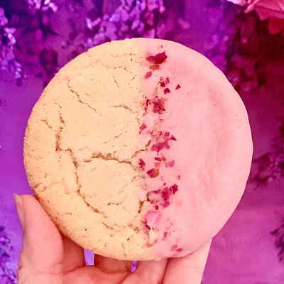 A Dozen (12) Rose Water And Almond Violets 