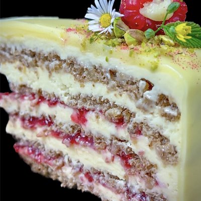 Raspberry White Garash 