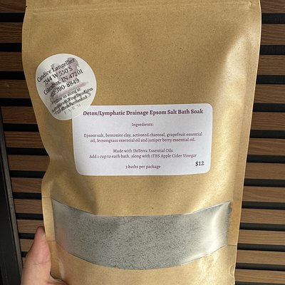 Lymphatic Drainage/ Detox Bath
