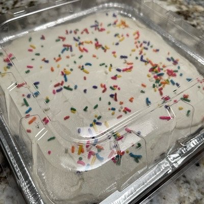 Confetti Tray Cake