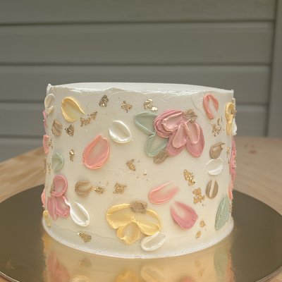 Custom Painted Designed Cake