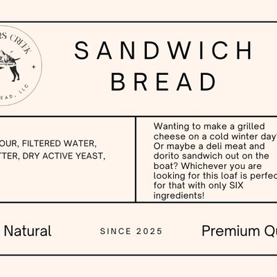Sandwich Bread