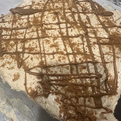 Cookie Butter Cheesecake Bars 9x13