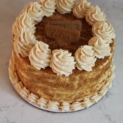 Butterscotch Biscoff Cake