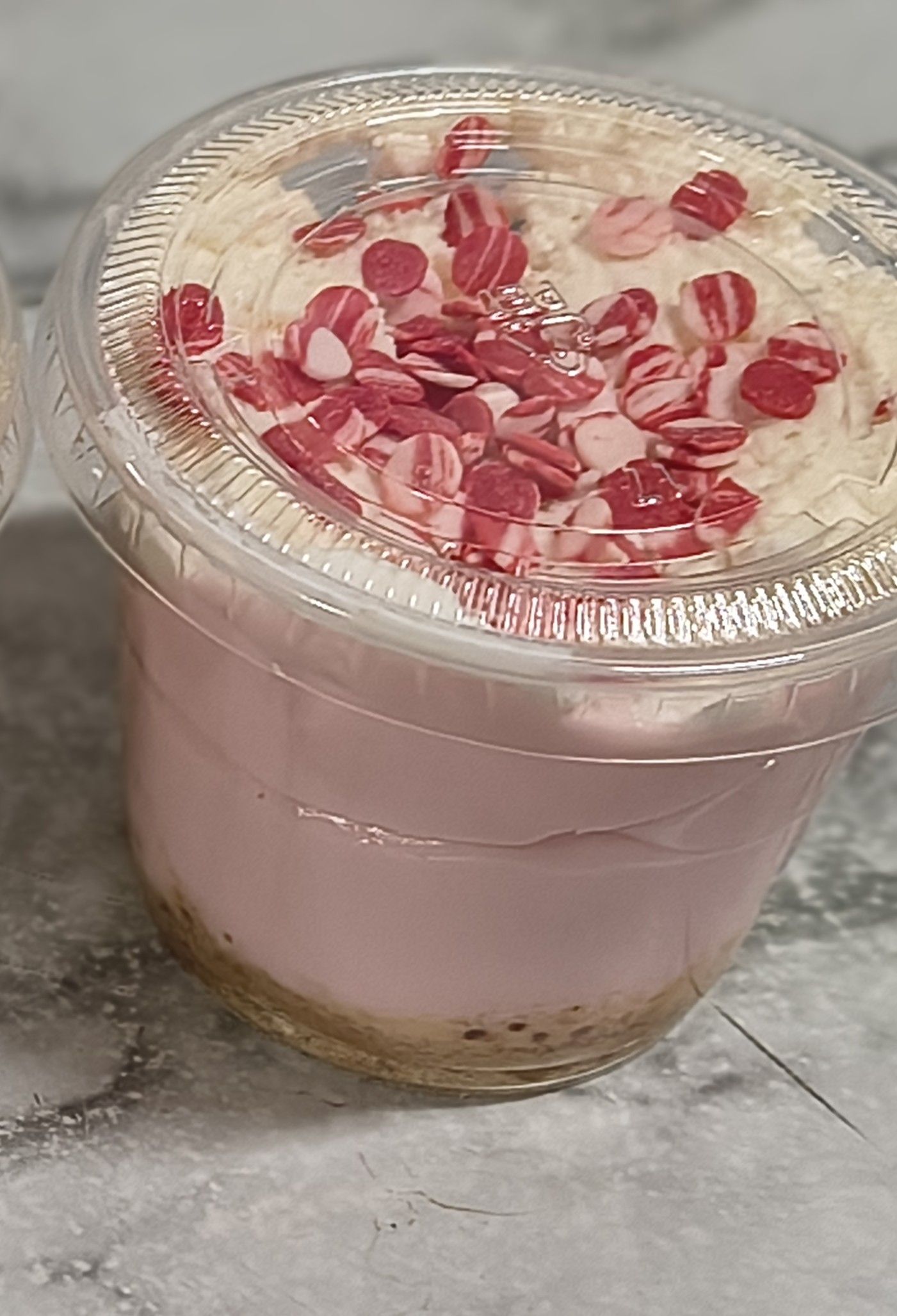 Peppermint Cheescake Cup