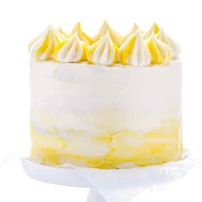 Lemon Cake With Some Lemon Icing 8 Inch (serves 8-12)