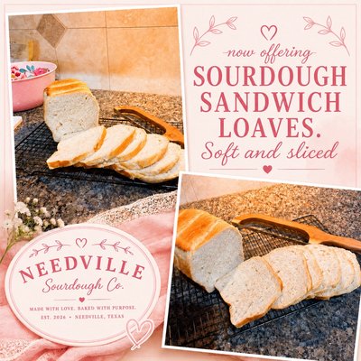 [Copy] Sourdough Honey Sandwich Bread 