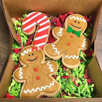 Gingerbread And Candy Cane Gift Set 