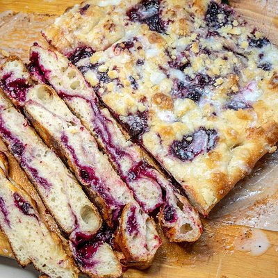 Blueberry Lemon Focaccia
