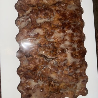 Apple Fritter Focaccia Bread (glazed)
