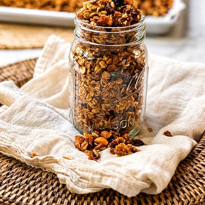 Power-Packed Sourdough Granola 