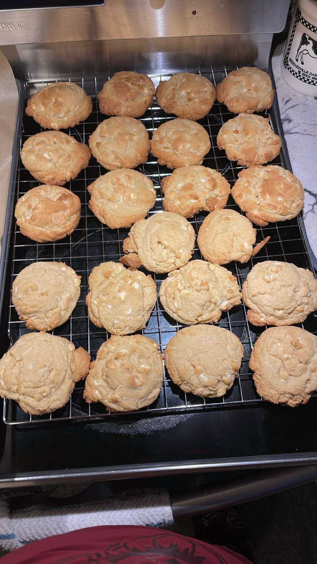 Large White Chocolate Macadamia Nut Cookies (6 & 12 Count)