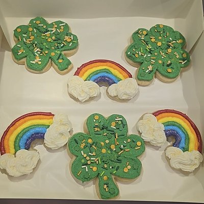 Buttercream Decorated Sugar Cookies
