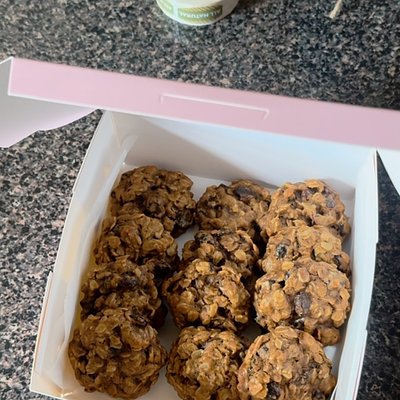 Oatmeal Coconut Raisin Cookies