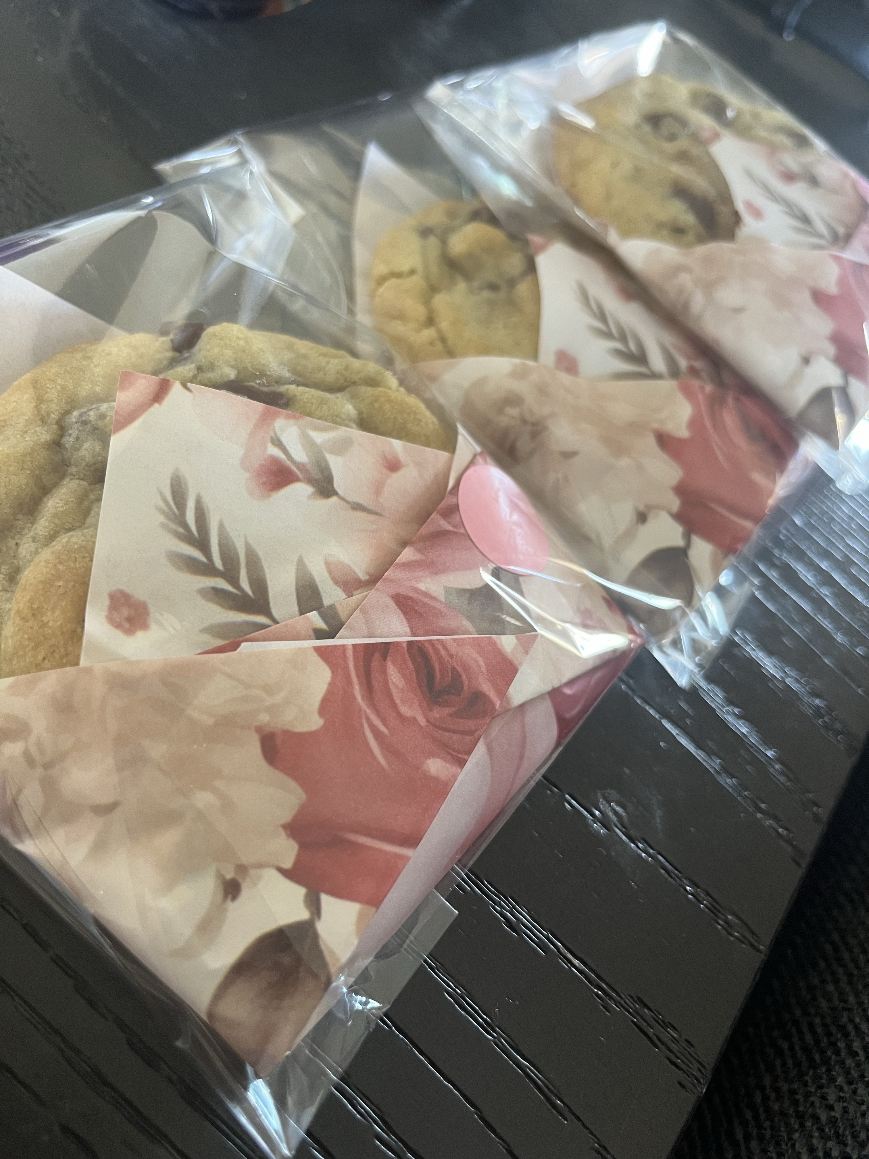 Half A Dozen Chocolate Chip Cookies 