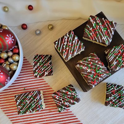 Chocolate Dipped Rice Crispies