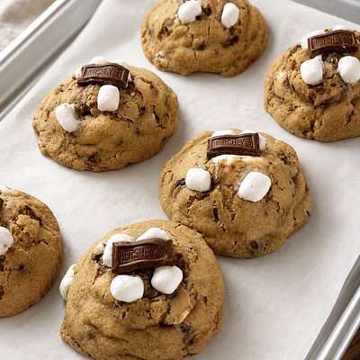 Campfire S’mores Gourmet Cookie