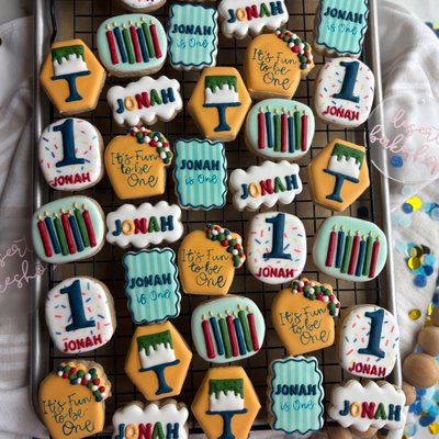 Mini Custom Sugar Cookies 