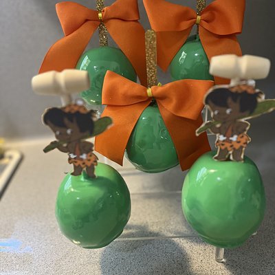 Hard candy apples