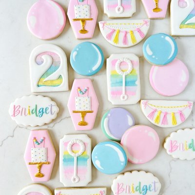 Vanilla Almond Sugar Cookies 