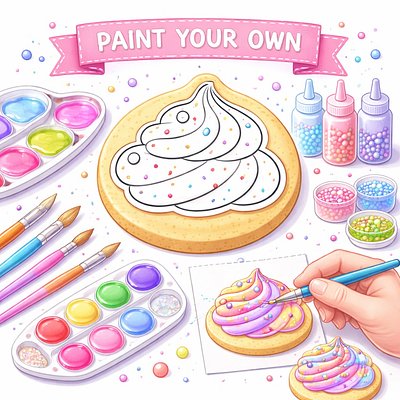 Paint Your Own Cookies (dozen)