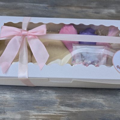 Small DIY cookie Decorating Kit (3 Cookies)