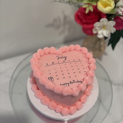Calendar Design Edible Image