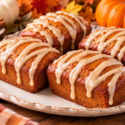 Sourdough Pumpkin Bread Minis