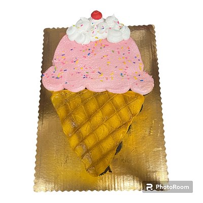 Ice cream Cone Cupcake Cake 