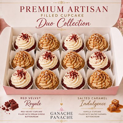 ✨ Signature Filled Cupcake Duo Collection