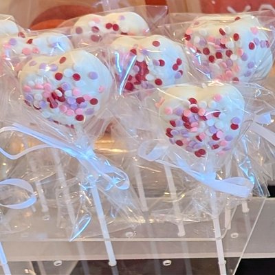 Heart Cake Pops
