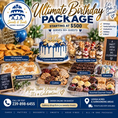 Ultimate Birthday Package – Starting at $500