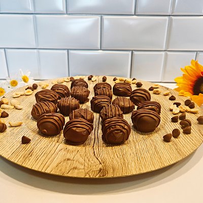 Peanut Butter Balls Candy Box