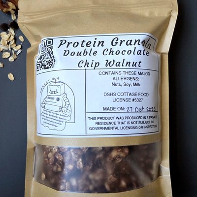 Protein Granola - Double Chocolate Chip Walnut