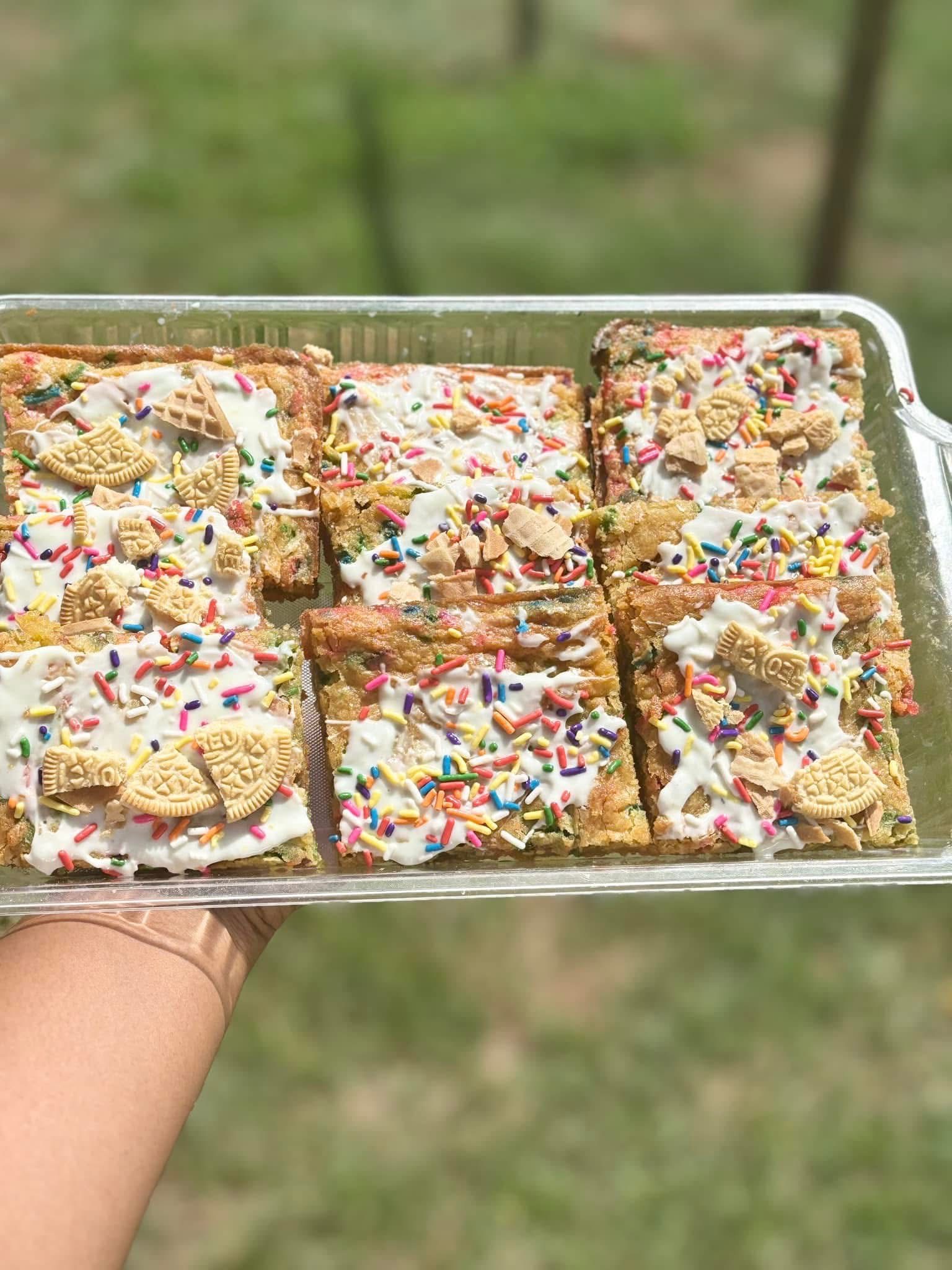 Birthday Cake Brownie Pan