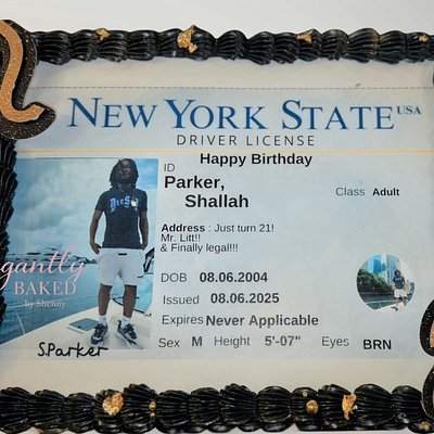 Party Size Sheet Cake  