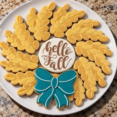 Thanksgiving Day Hello Fall Platter 