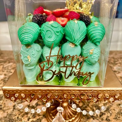 Chocolate Covered Strawberry Cake