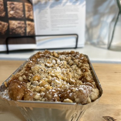 Nutty Apple Crumb Mini Loaf